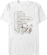 Winnie the Pooh Men's Great Book Friends Short Sleeve T-Shirt