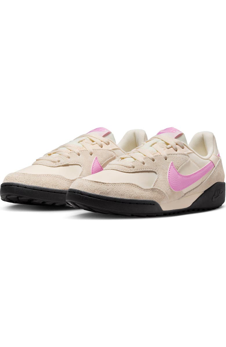 Nike Terra Manta Suede Low Top Sneaker, Main, color, Chalk/ Magenta/ Off Noir