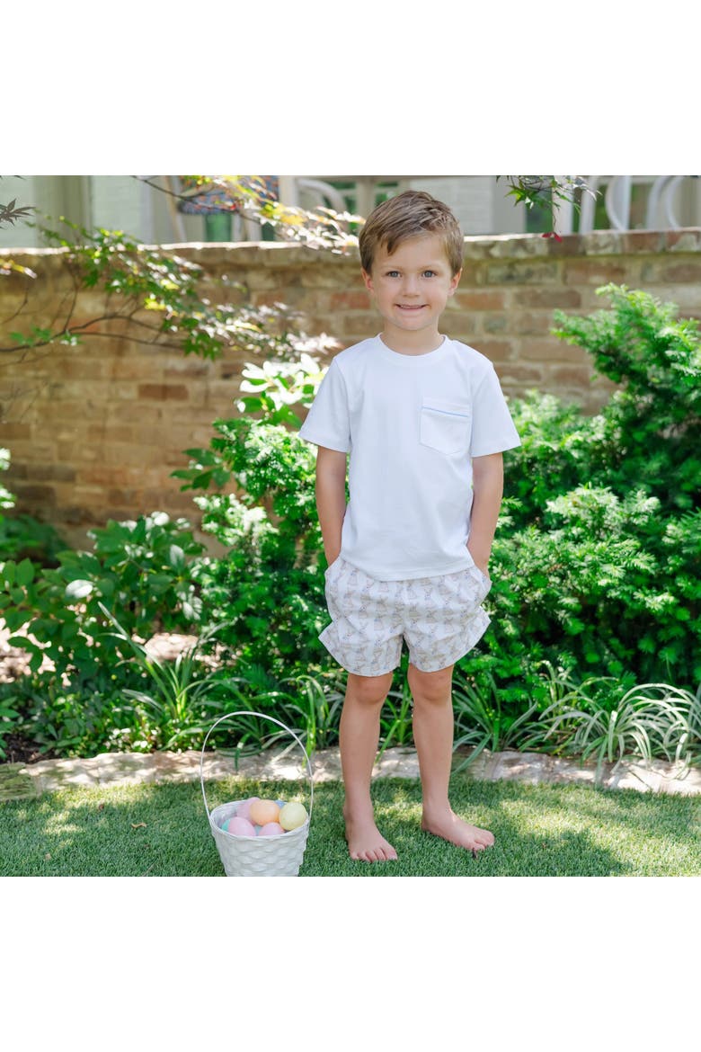 Hudson Boys' Short Set, Alternate, color, Easter Bunnies Blue