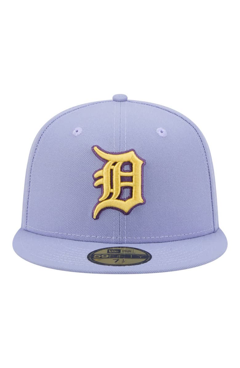 New Era Men's New Era Light Purple Detroit Tigers Lavender Bloom 59FIFTY Fitted Hat, Alternate, color, Light Purple