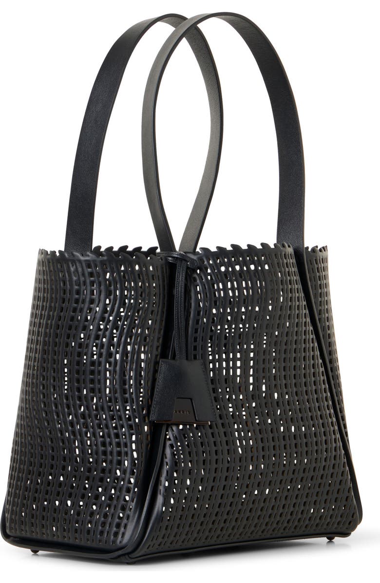 Akris Medium Alex Tote, Alternate, color, Black