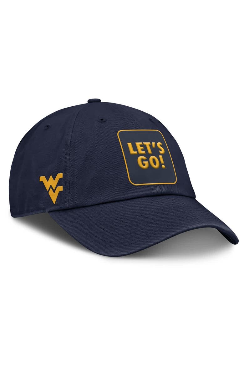 Men's Nike Navy West Virginia Mountaineers Local Club Adjustable Hat, Alternate, color, Navy