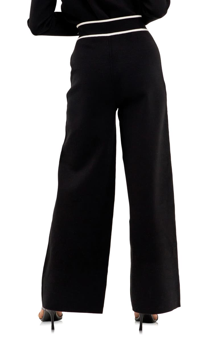 English Factory Wide Leg Knit Pants, Alternate, color,