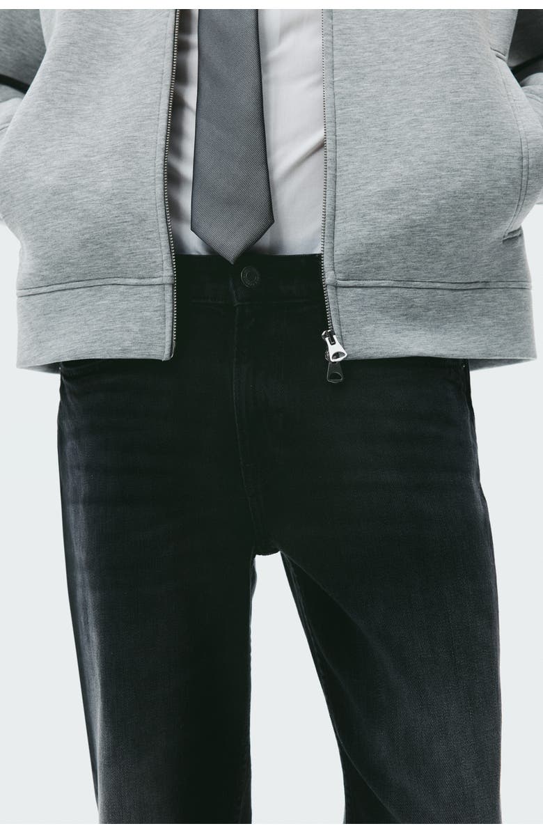 H&M Regular Jeans, Alternate, color, Black