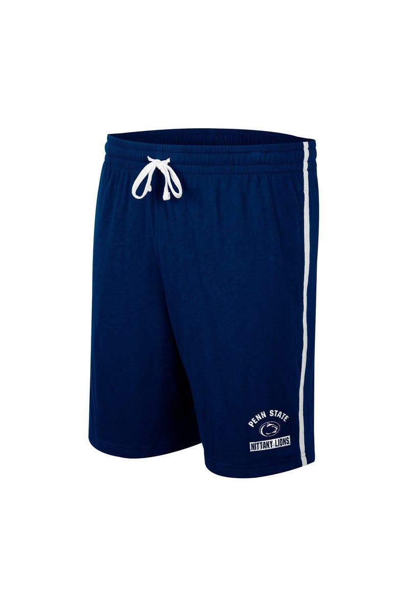 COLOSSEUM Men's Colosseum Navy Penn State Nittany Lions Thunder Slub Shorts, Alternate, color,