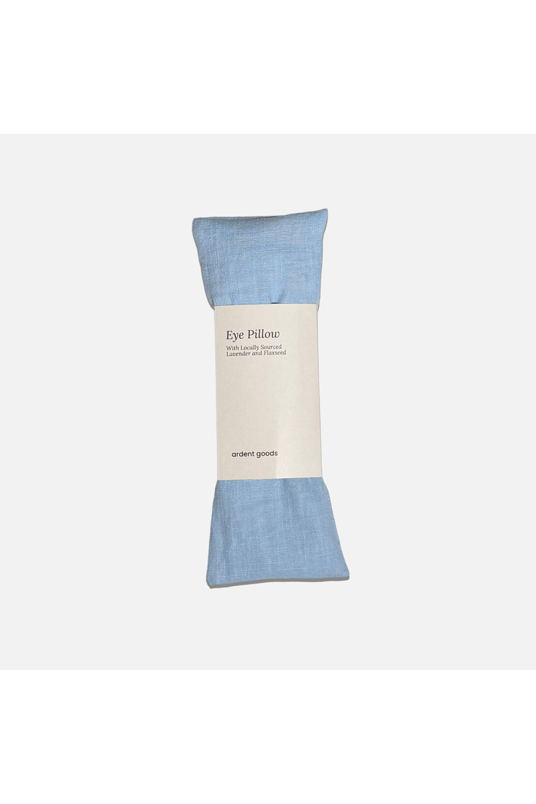 Linen Eye Pillow, Alternate, color, Sky