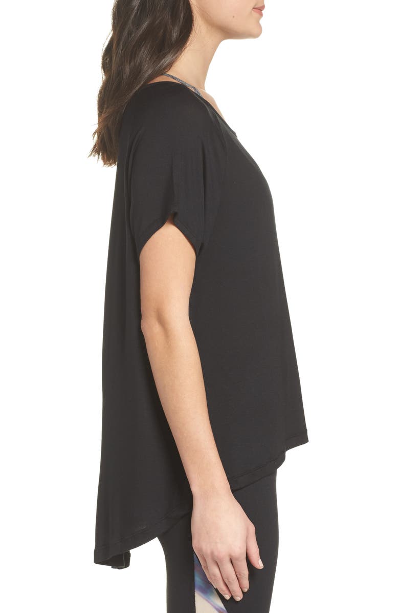 Beyond Yoga Slink Out Loud High/Low Tee, Alternate, color,