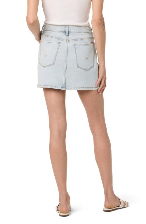 Hudson Jeans Mini Skirt In 1989 Blue