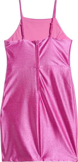 Kids' Metallic Strappy Dress