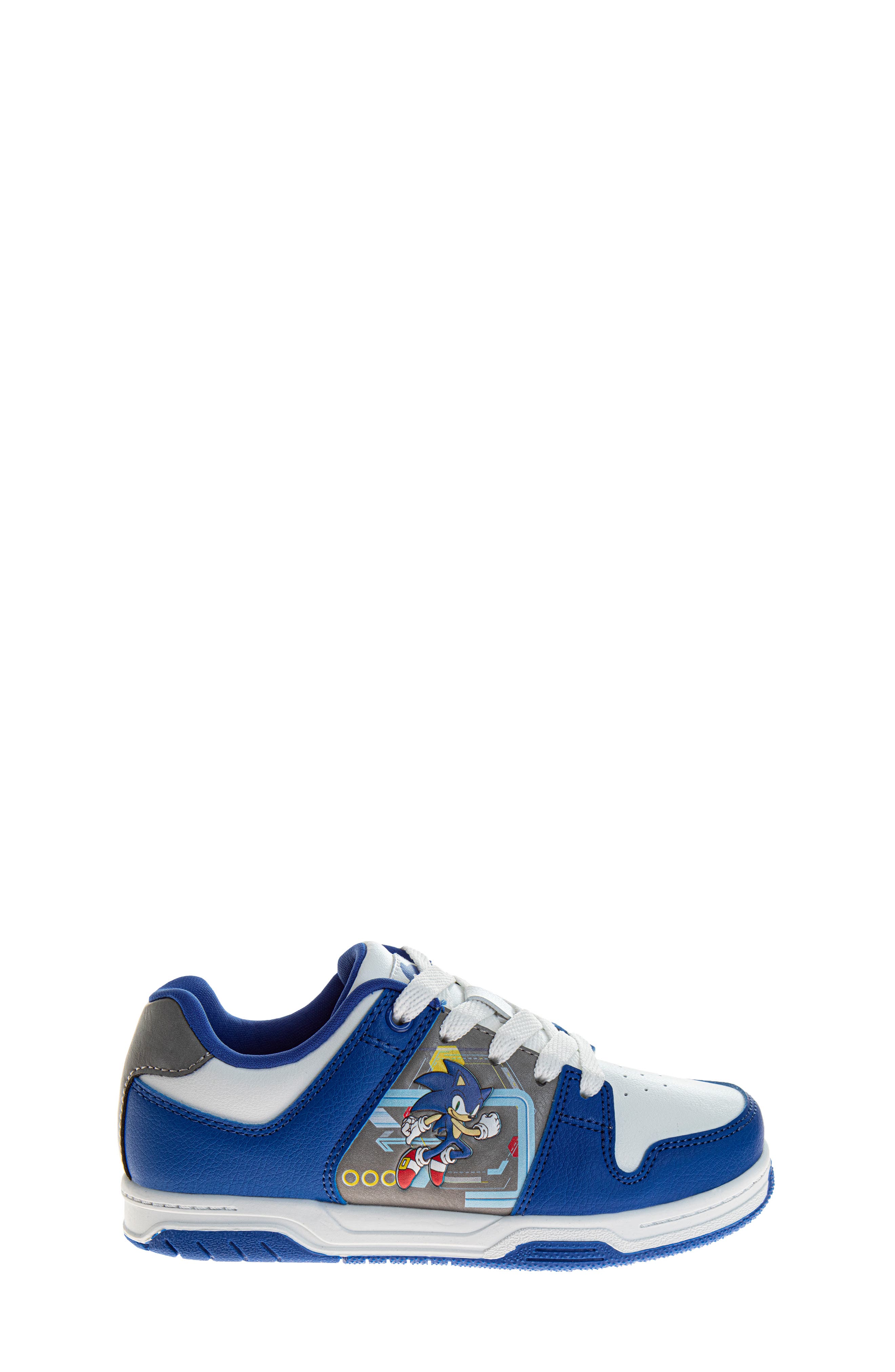 JOSMO Kids' Sonic the Hedgehog Sneaker, Alternate, color, Blwh