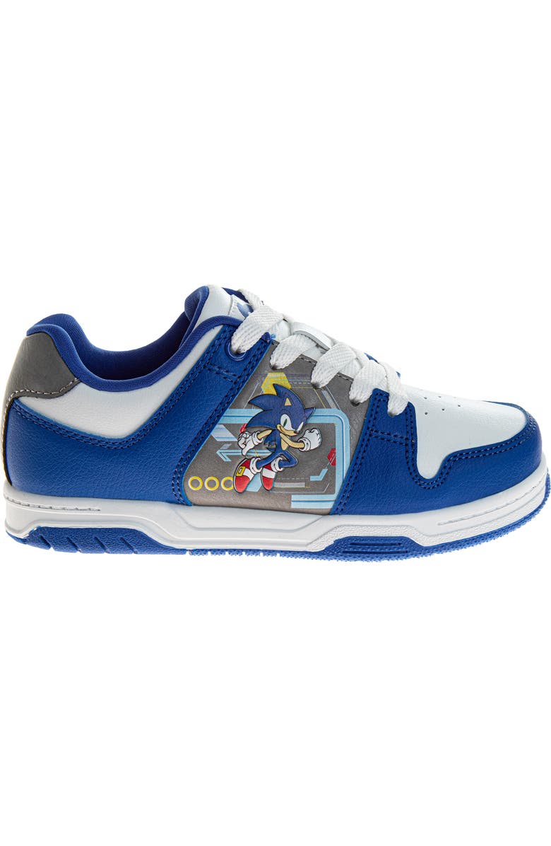 JOSMO Kids' Sonic the Hedgehog Sneaker, Alternate, color, Blwh