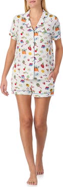 Kate Spade New York print short pajamas