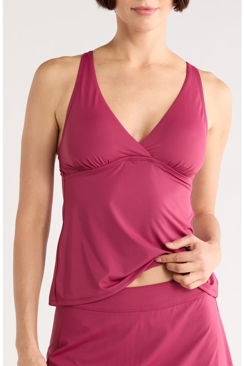 Susana Halter Tankini Top, Main, color, MULBERRY
