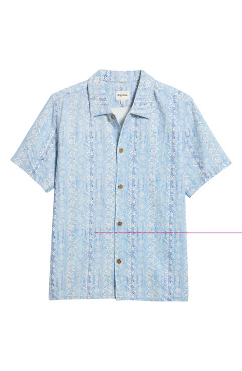 Bayu Linen Blend Camp Shirt