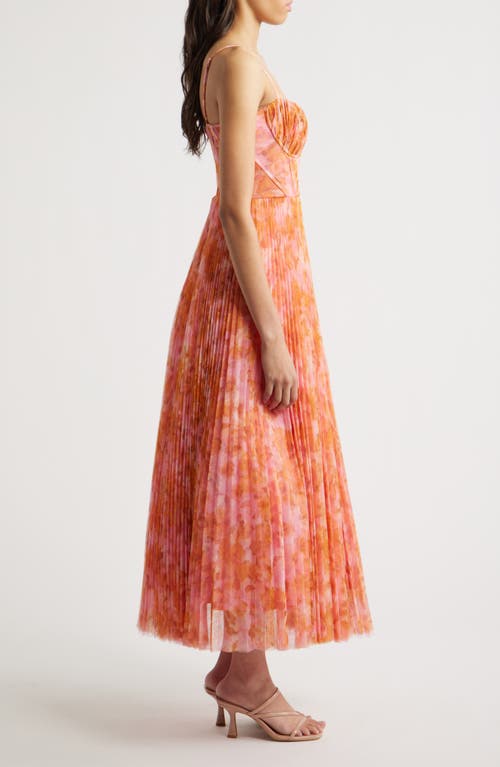 HUTCH HUTCH PLEATED COCKTAIL DRESS