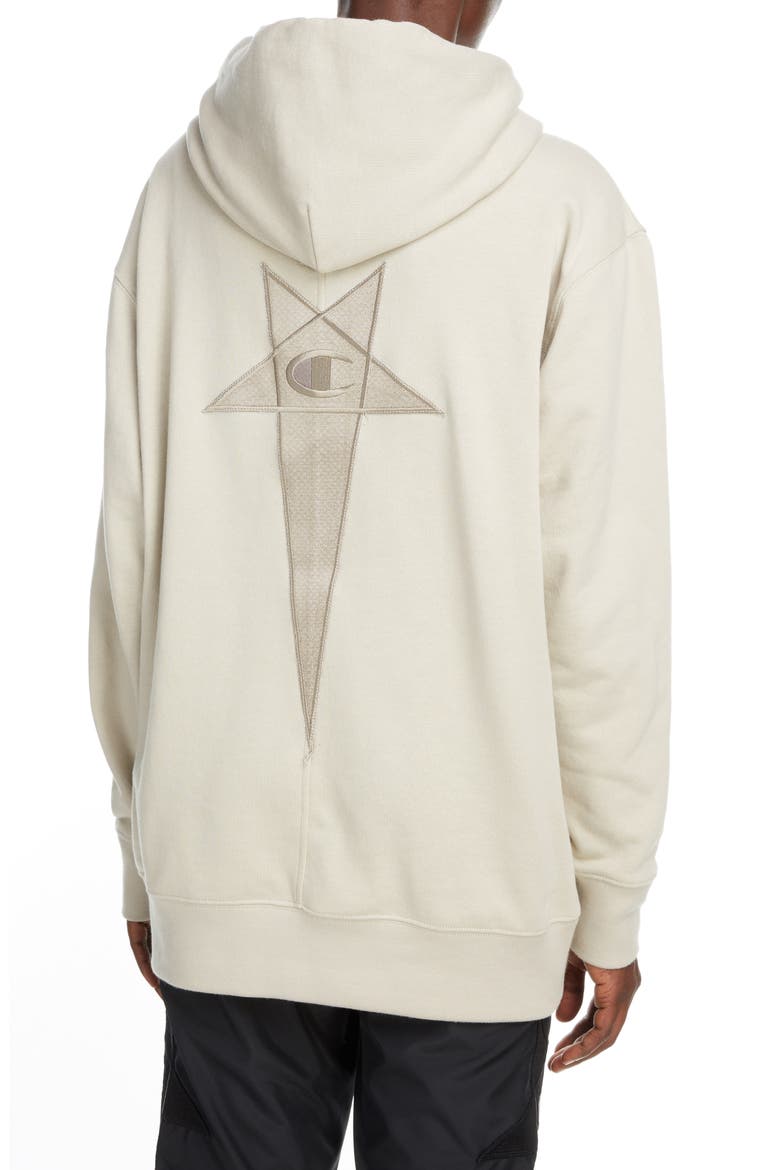 x Champion Pentagram Embroidered Reverse Weave® Hoodie, Alternate, color, PEARL 08