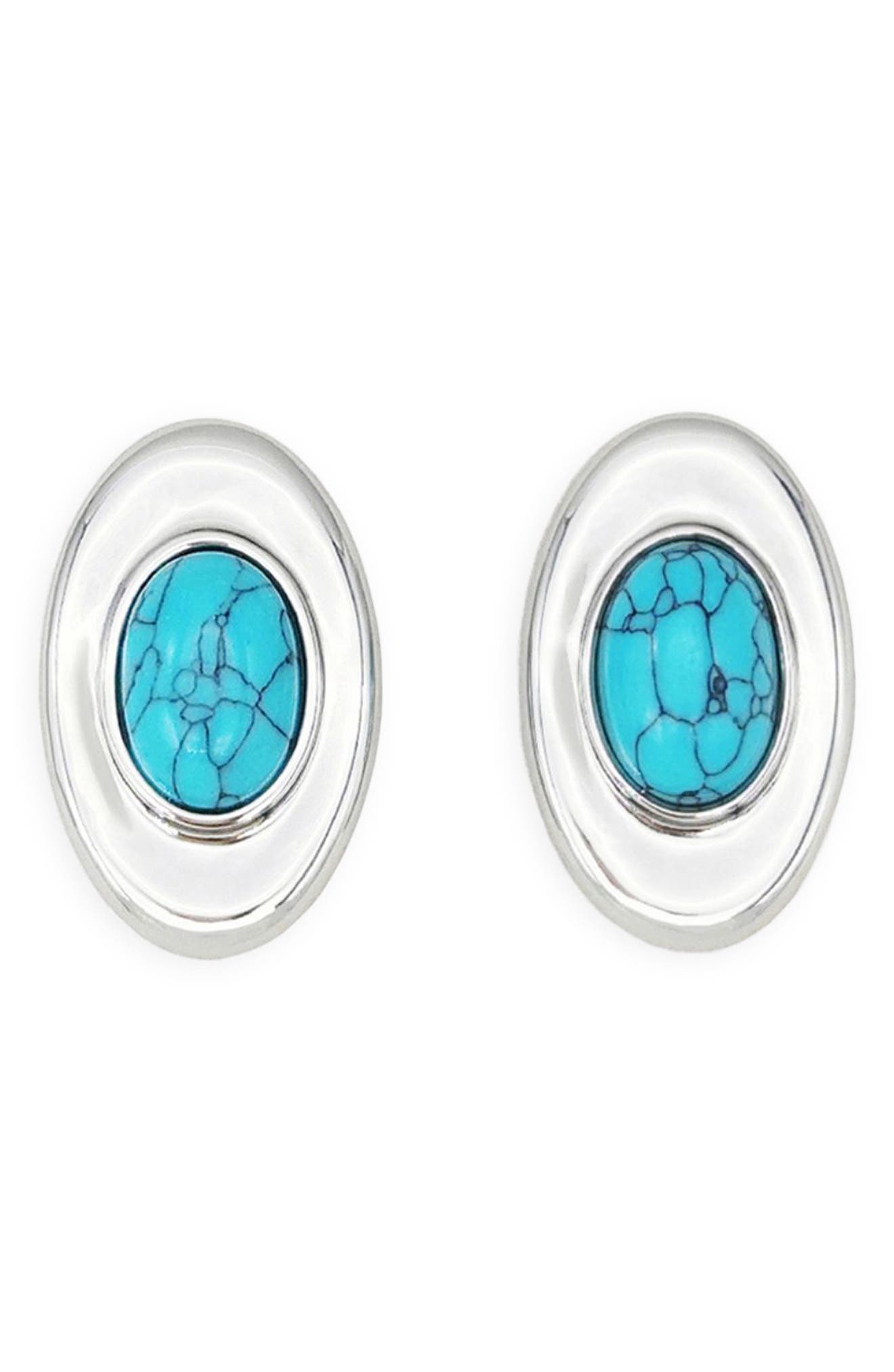 selected SILVER/ TURQUOISE