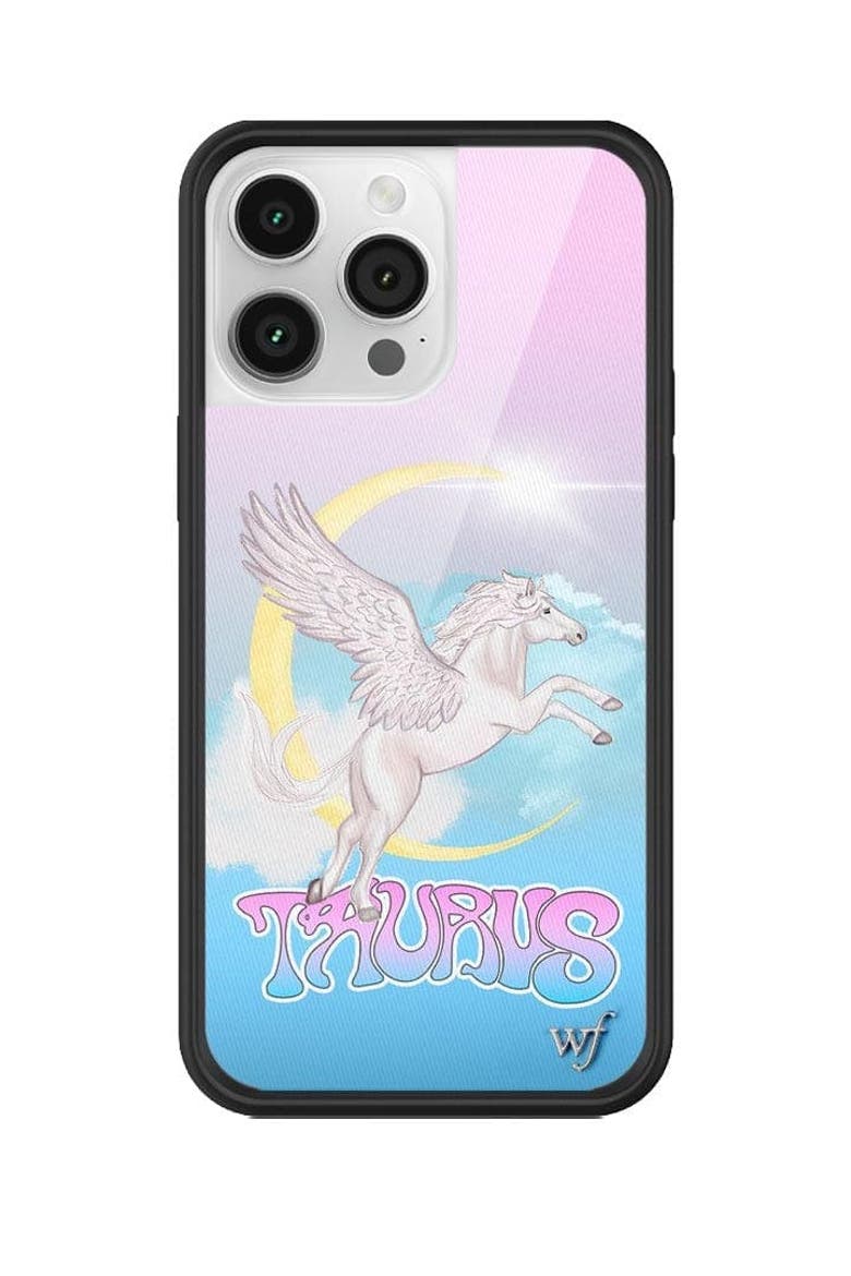 Taurus iPhone Case, Alternate, color, Blue