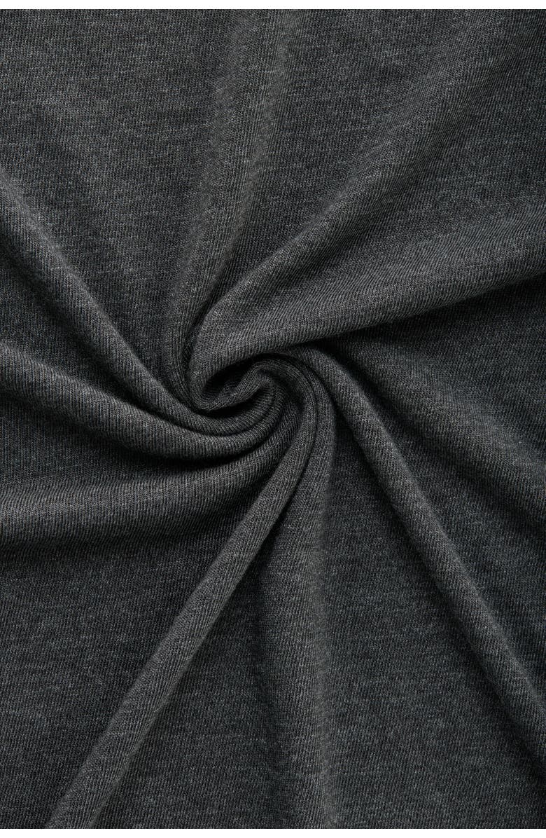 Wolf Vs. Goat (WvG) Light Weight Viscose Short Sleeve Crewneck, Alternate, color, Black