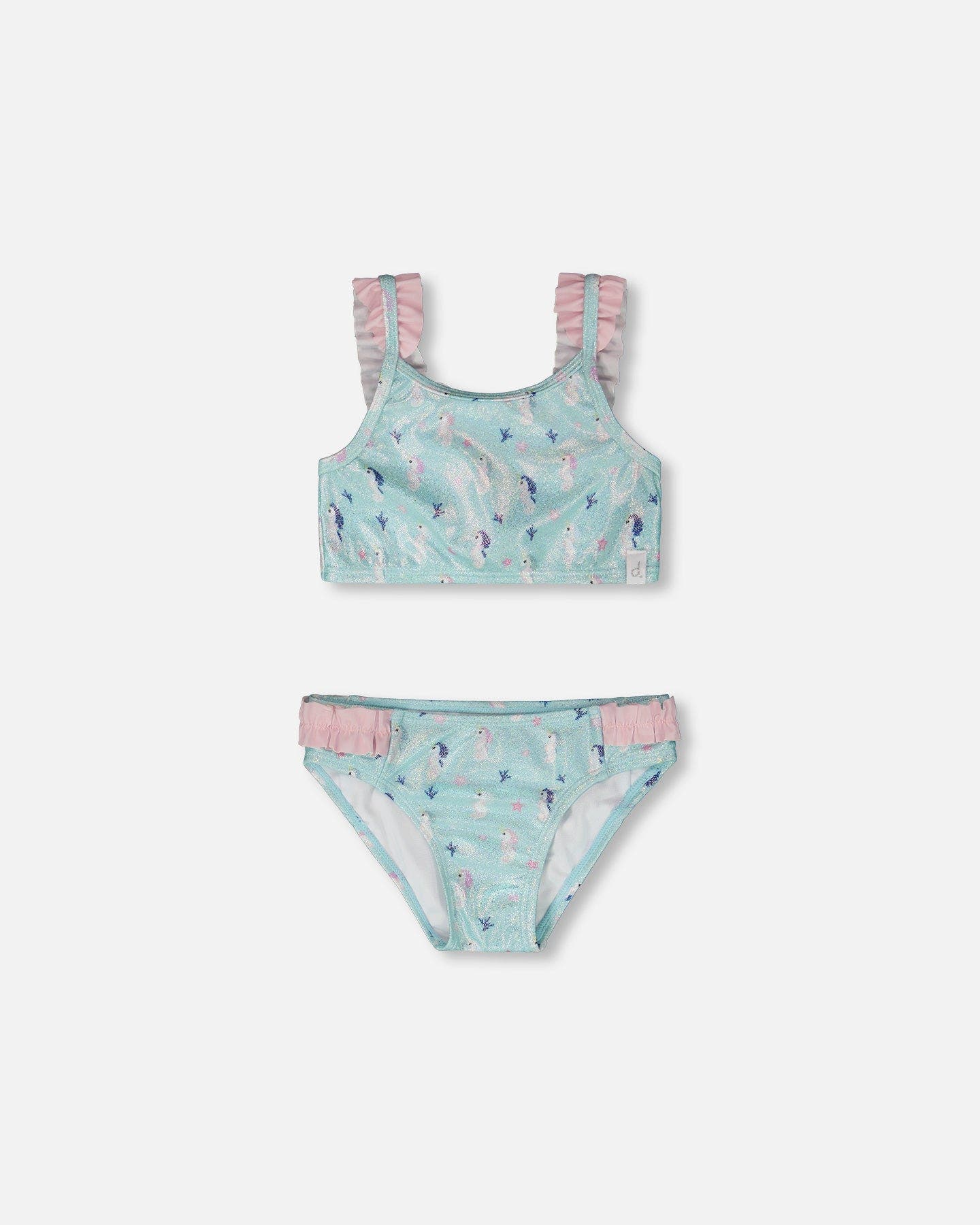 selected Blue Seahorse Print