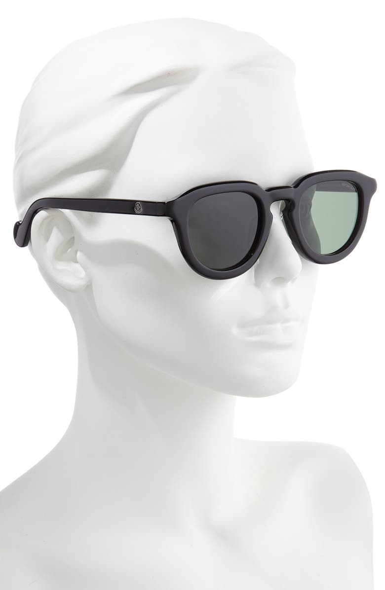 Moncler 50mm Square Sunglasses, Alternate, color, 