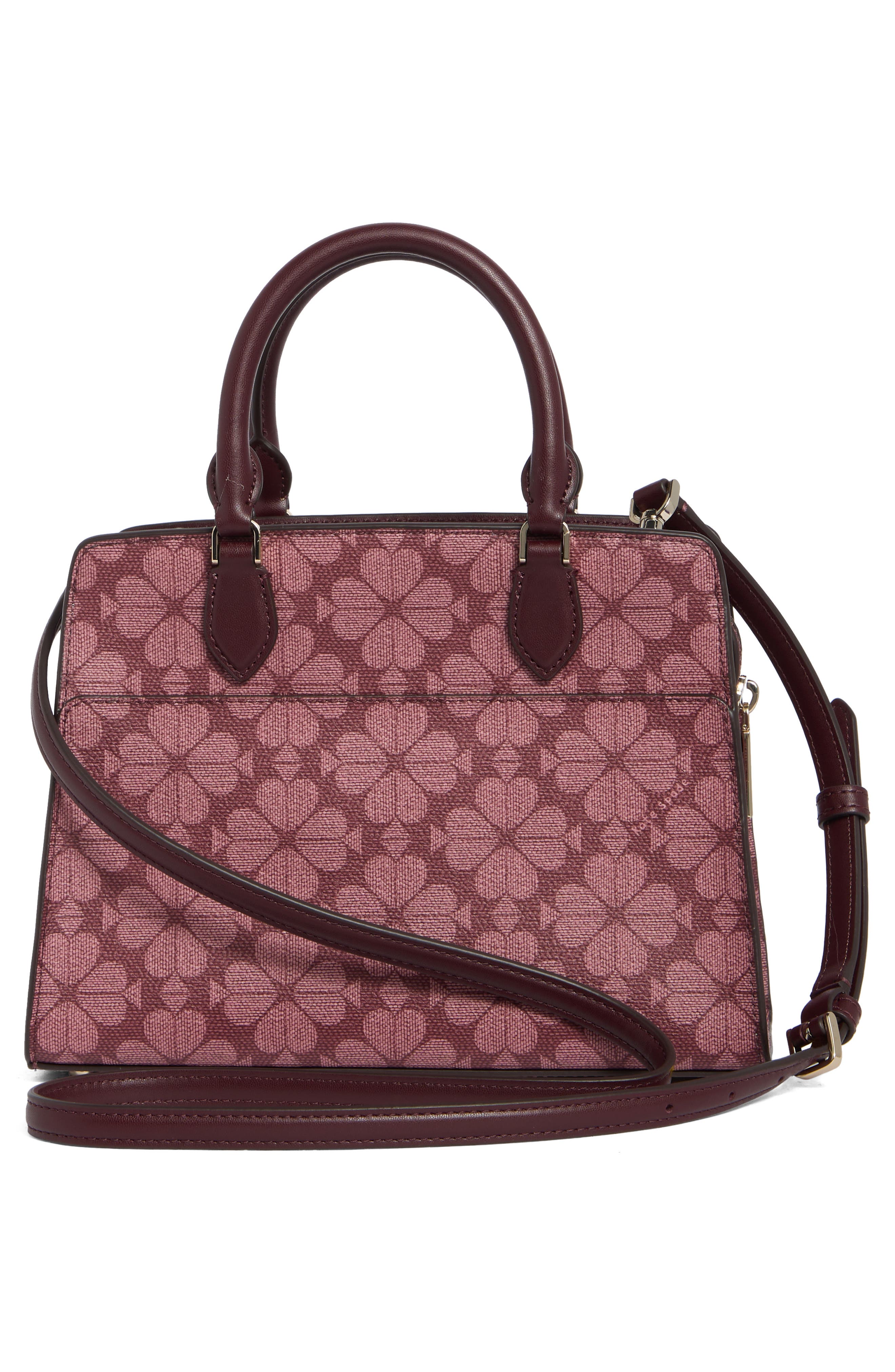 Small Satchel, Alternate, color, GRENACHE MULTI