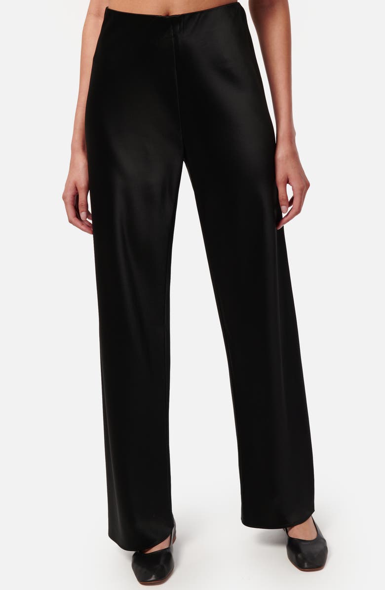 CAMI NYC Bristol Satin Pants, Main, color, Black