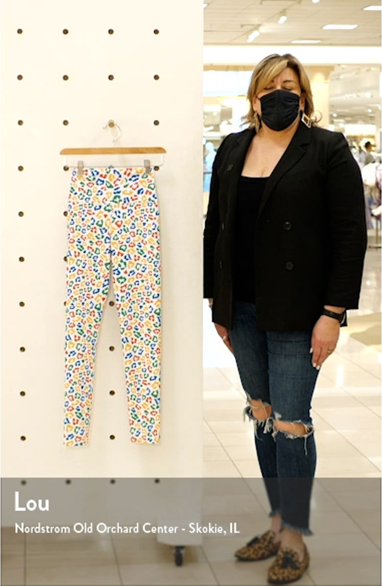 Ayla Leopard High Waist Leggings, sales video thumbnail