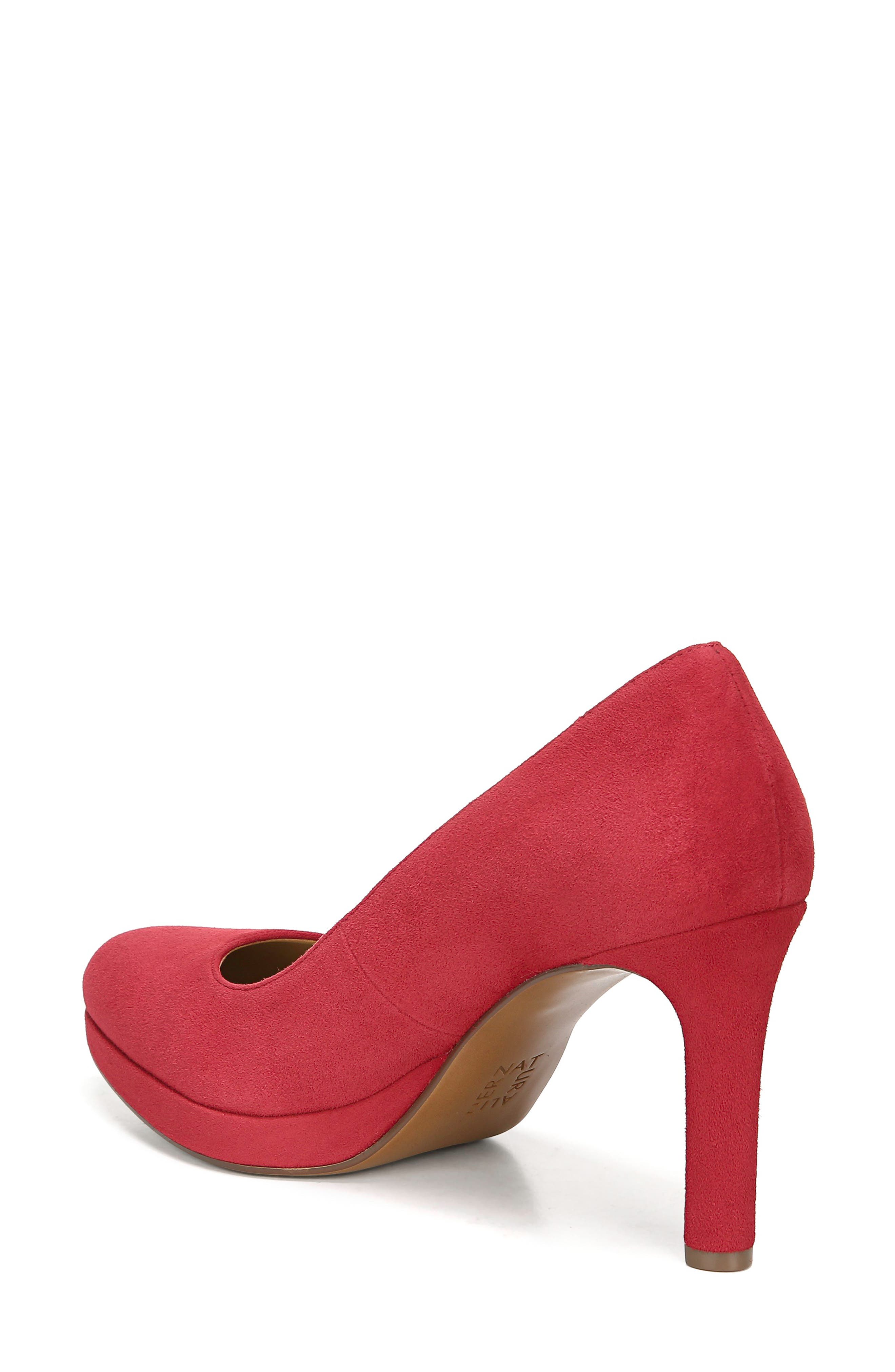 Teresa Platform Pump, Alternate, color, HOT SAUCE SUEDE