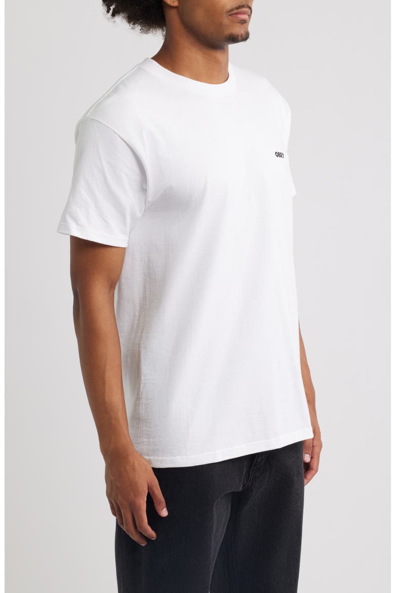 Razor Graphic T-Shirt, Alternate, color, WHITE