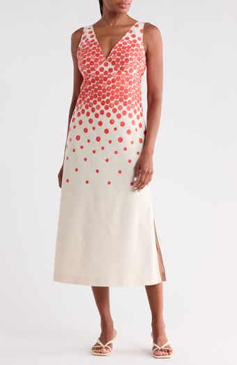 Jacquard V-Neck Dress