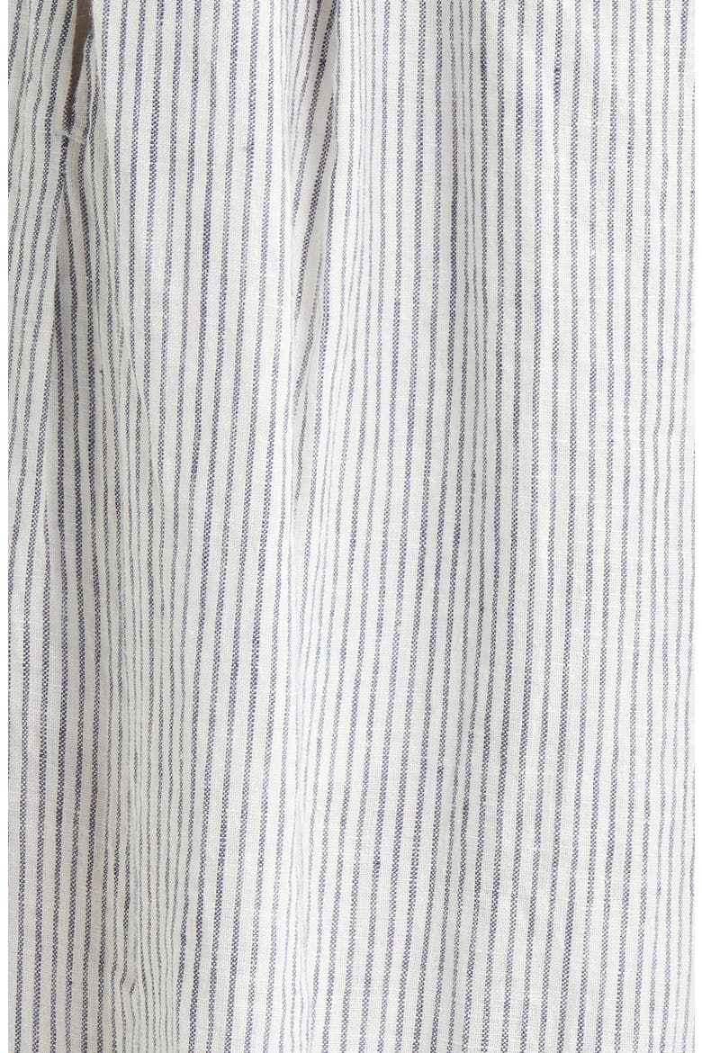 Coastal Linen Cover-Up Pants, Alternate, color, COASTAL STRIPE/ COCONUT