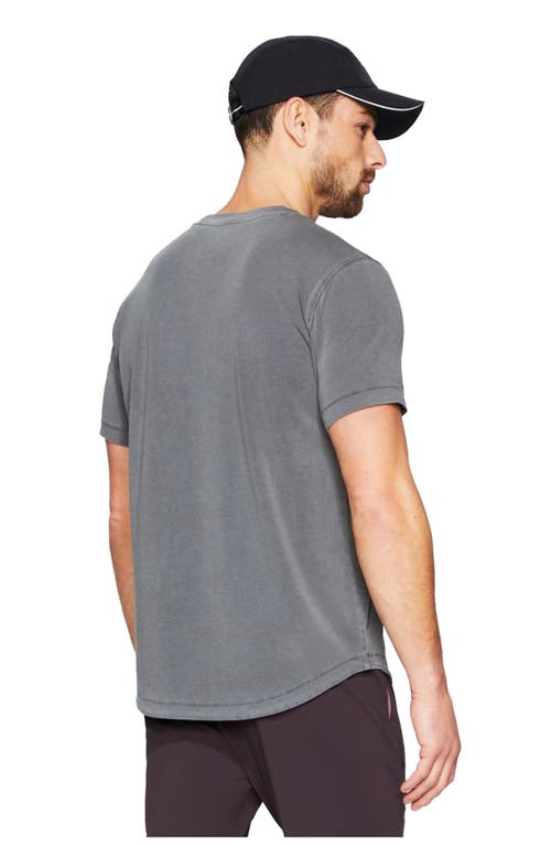 Fabletics The 24-7 Tee Curved Hem In Gold
