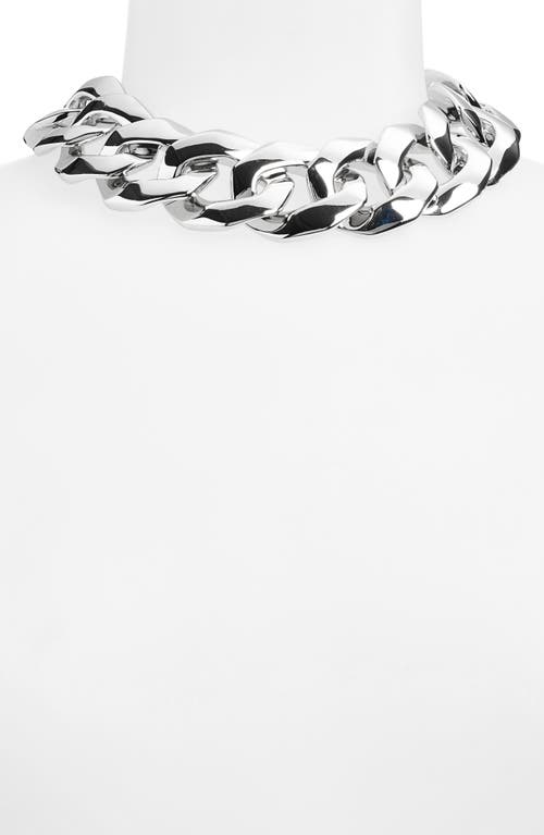 Givenchy Large Chain Link Necklace In Metallic