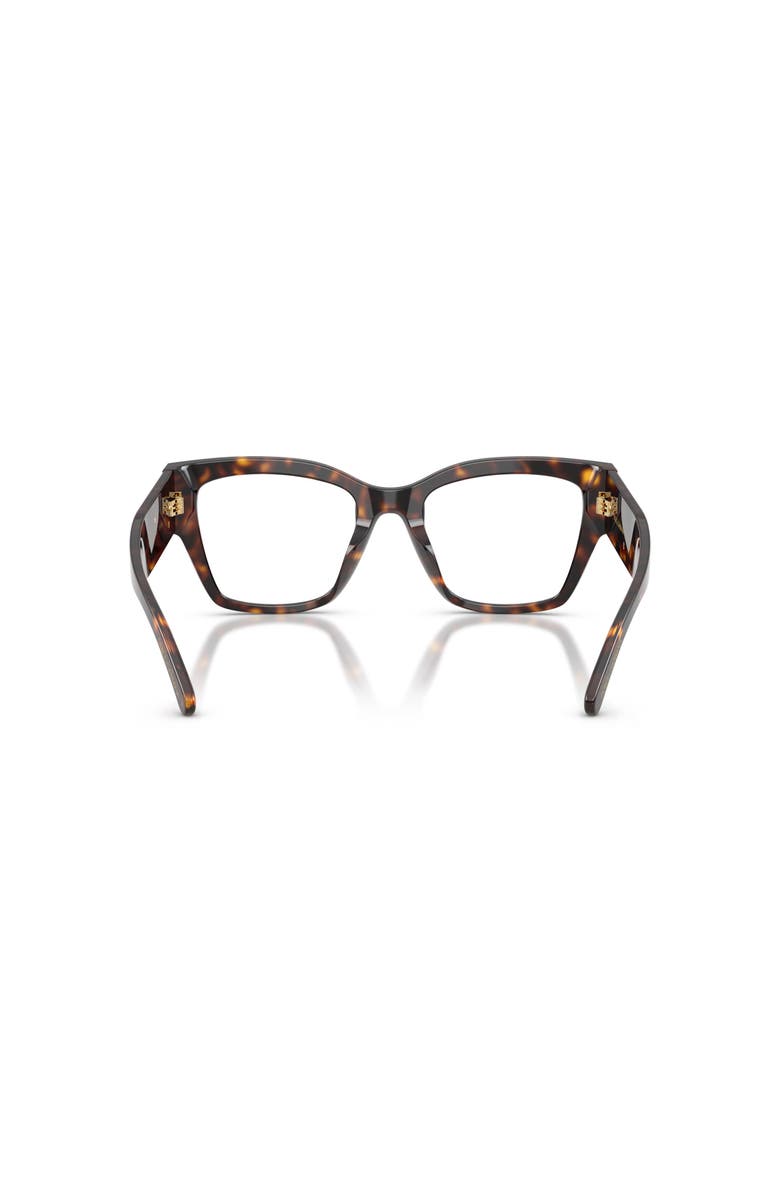 Dolce&Gabbana 51mm Butterfly optical glasses, Alternate, color, Tortoise
