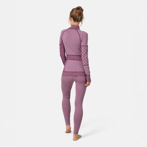 Kari Traa Smekker 1/2-zip Top In Purple