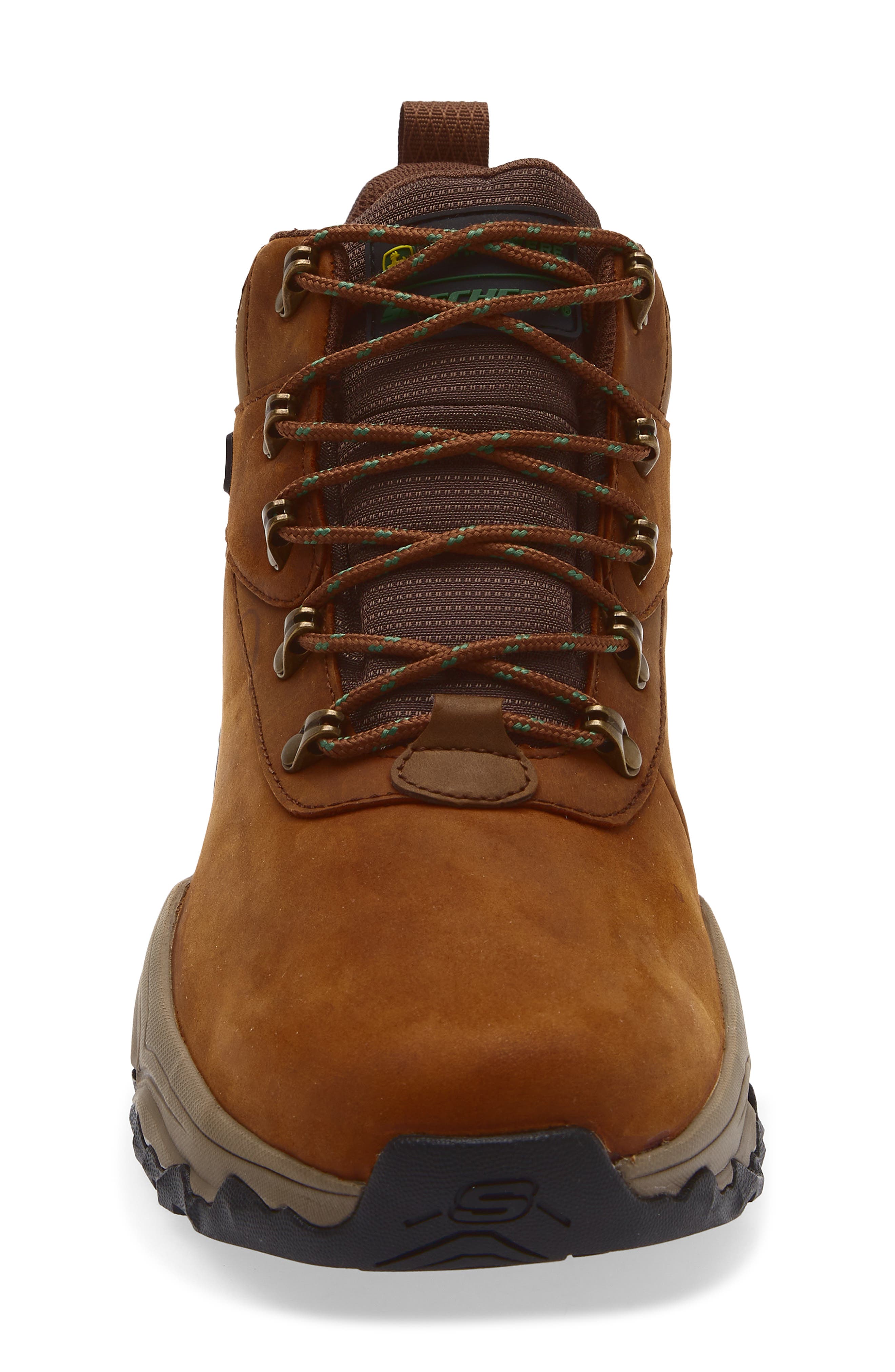 SKECHERS x John Deere Relaxed Fit Terraform Waterproof Boot, Alternate, color, Brown