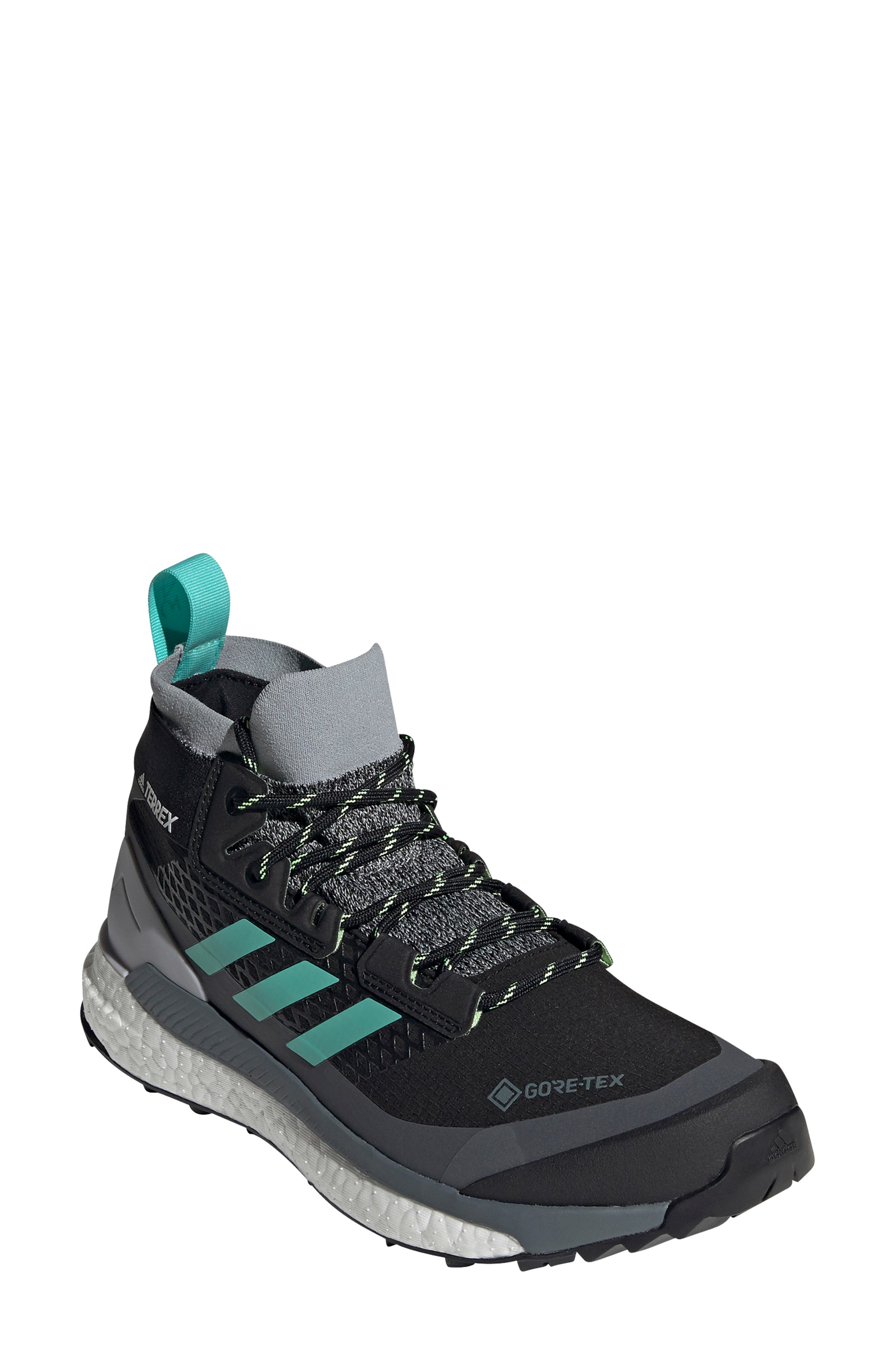 adidas Terrex Free Gore-Tex<sup>®</sup> Waterproof Hiking Shoe, Main, color, 