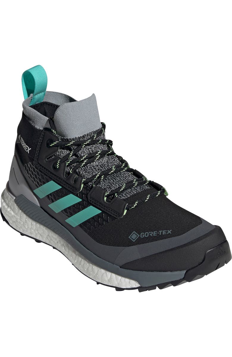 adidas Terrex Free Gore-Tex<sup>®</sup> Waterproof Hiking Shoe, Main, color,