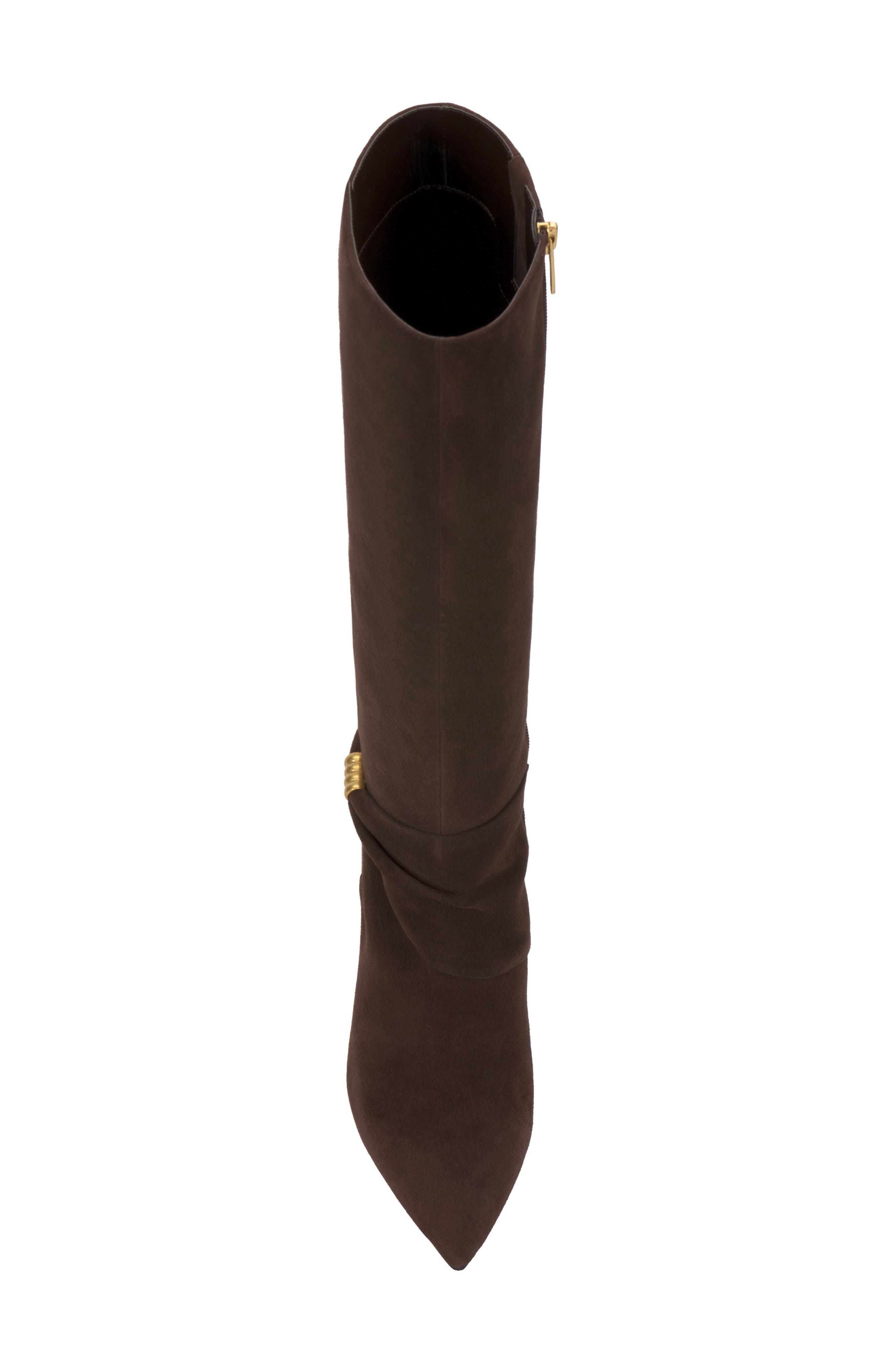 Meezo Knee High Boot, Alternate, color, BROWNIE
