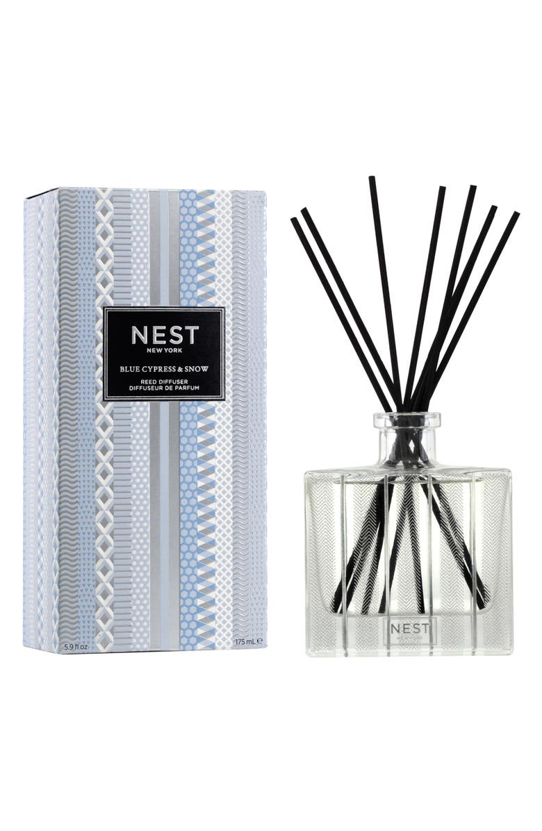NEST New York Blue Cypress & Snow Reed Diffuser, Main, color, 