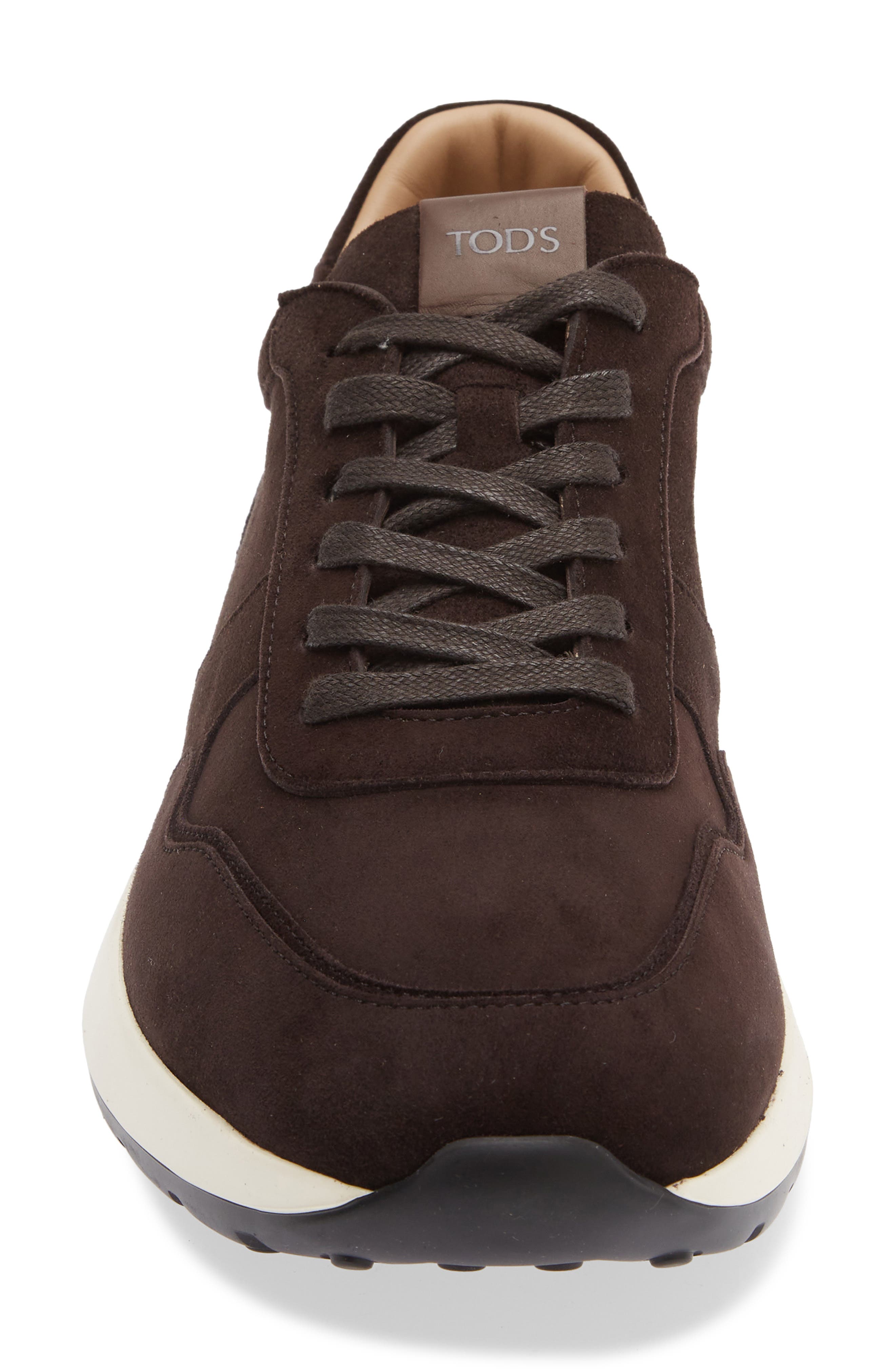 79K Leather Sneaker, Alternate, color, T.MORO MARRONE AFRICA