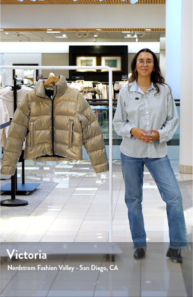 Jade Water Repellent Puffer Jacket, sales video thumbnail