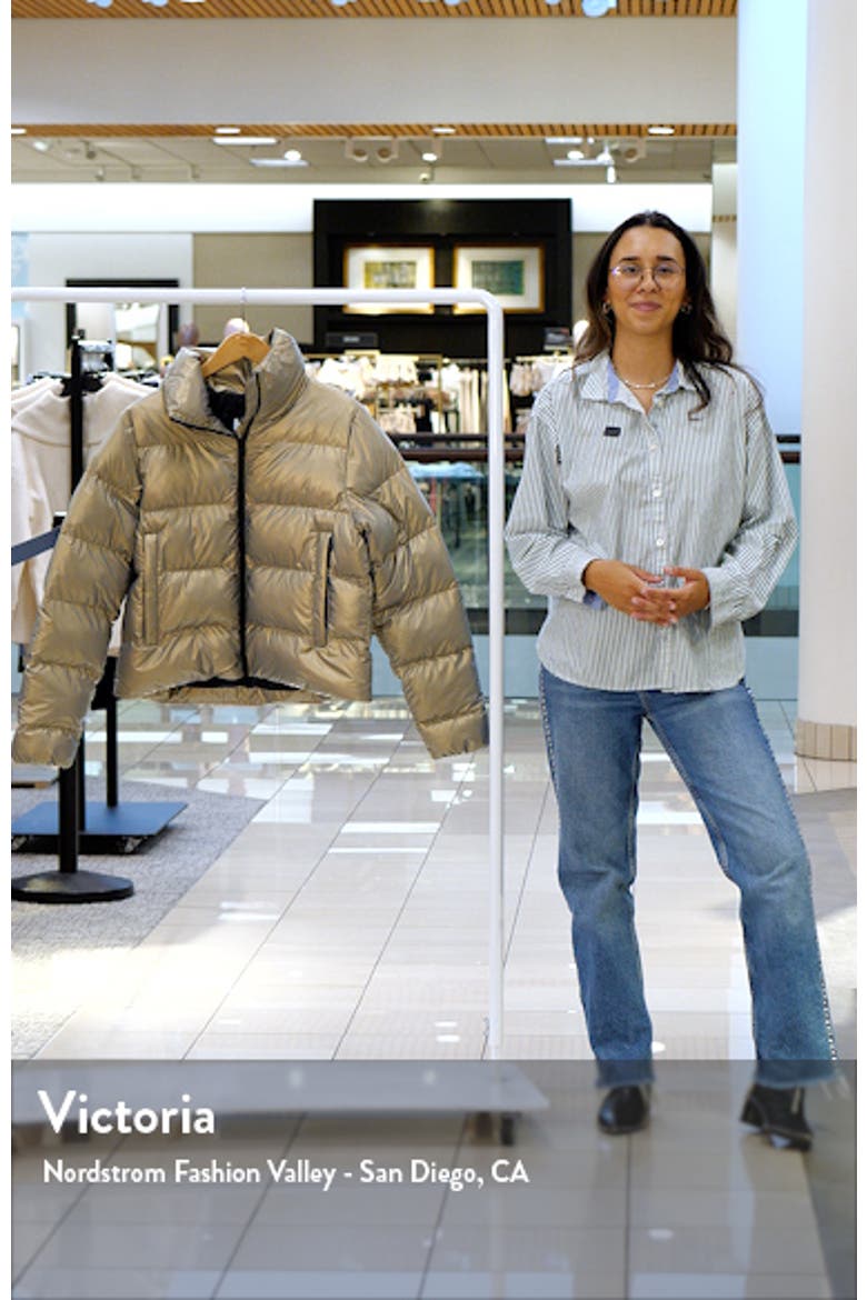 Jade Water Repellent Puffer Jacket video