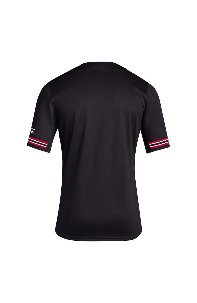 adidas Men's adidas Black NC State Wolfpack Replica Baseball Jersey, Alternate, color, Black