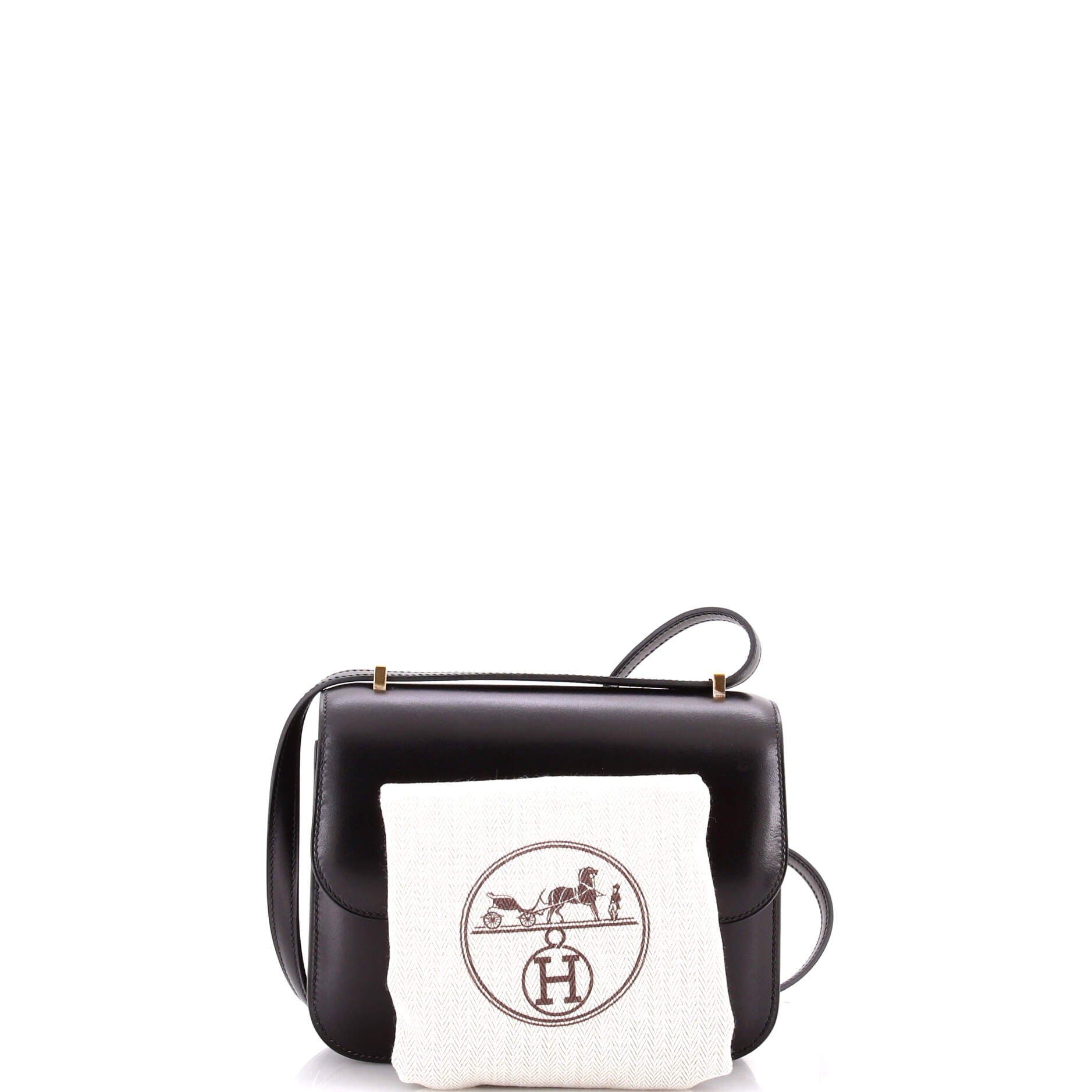 Pre-Owned Hermes Constance NM Bag Tadelakt 18, Alternate, color, Noir