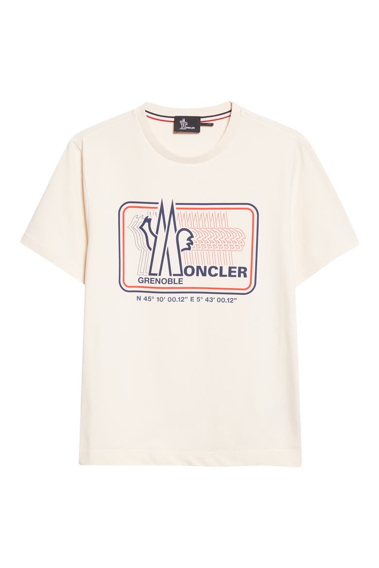Logo Stretch Cotton Graphic T-Shirt, Alternate, color, SILK WHITE