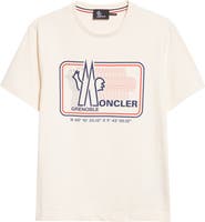 Moncler Grenoble Logo Stretch Cotton Graphic T-Shirt