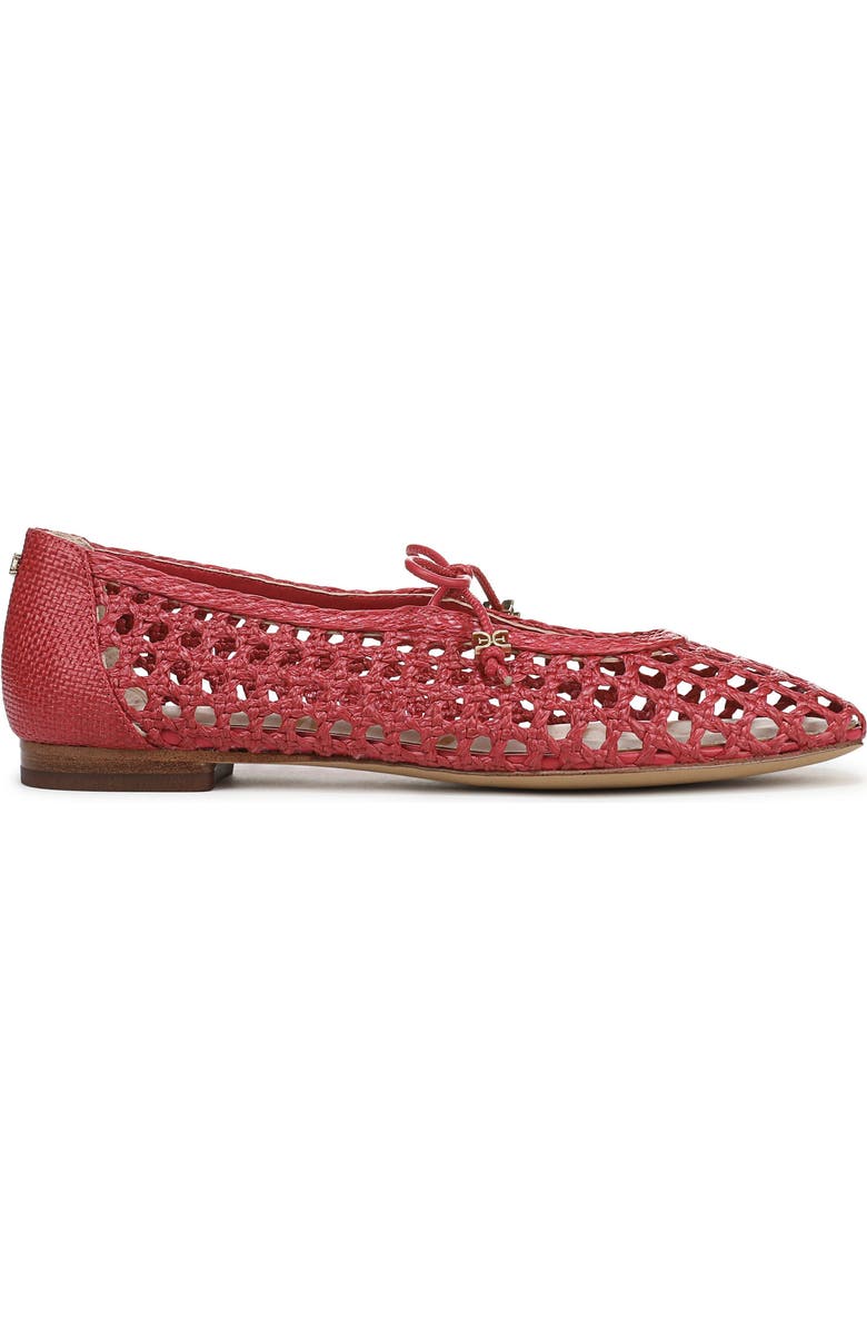 Sam Edelman Marcie Ballet Flat, Alternate, color, Summer Red
