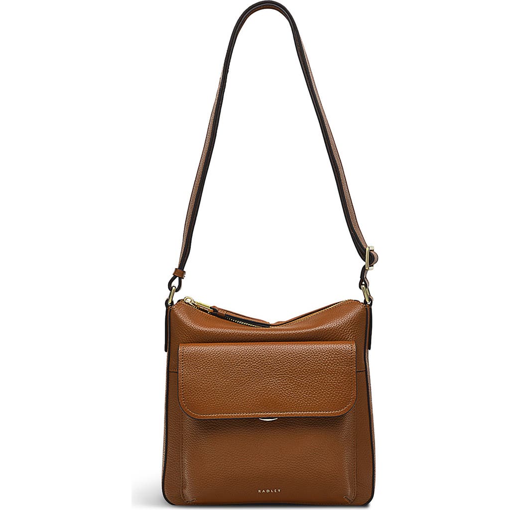Radley London Colebrook Close Small Leather Crossbody Bag In Indus Tan